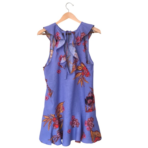 FREE PEOPLE • Summer In Tulum Floral Tunic Top - Picture 4 of 10